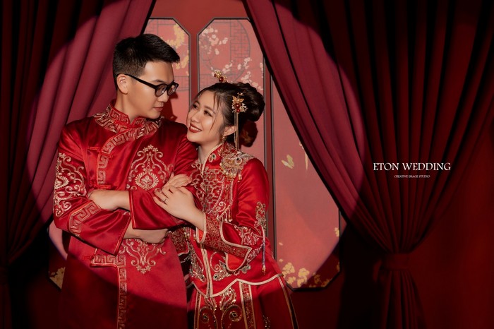 中式婚紗照,婚紗照風格,婚紗攝影,拍婚紗